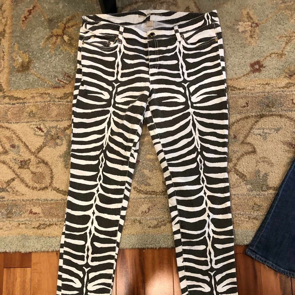 Michael Kors printed jeans